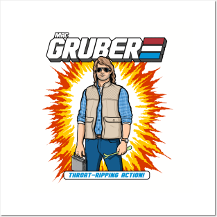 MacGruber Action Figure Posters and Art